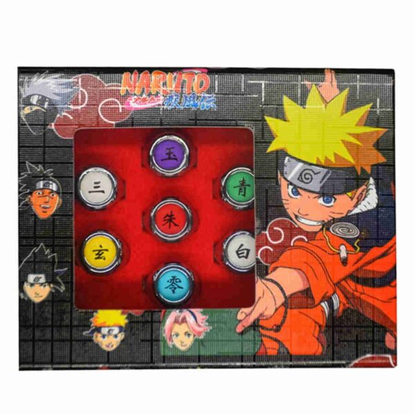 Naruto Akatsuki Ring Set