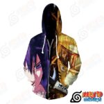 Naruto and Sasuke Jacket Unisex Adult - Naruto Merch by naruto-universe.com