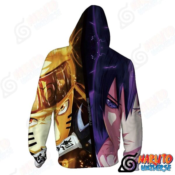 naruto and sasuke jacket unisex adult 2
