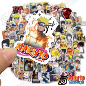 50PCS Naruto Stickers Naruto's Characters Waterproof - Naruto Merch by naruto-universe.com