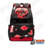 Naruto Backpack Akatsuki Red Cloud - Naruto Merch by naruto-universe.com