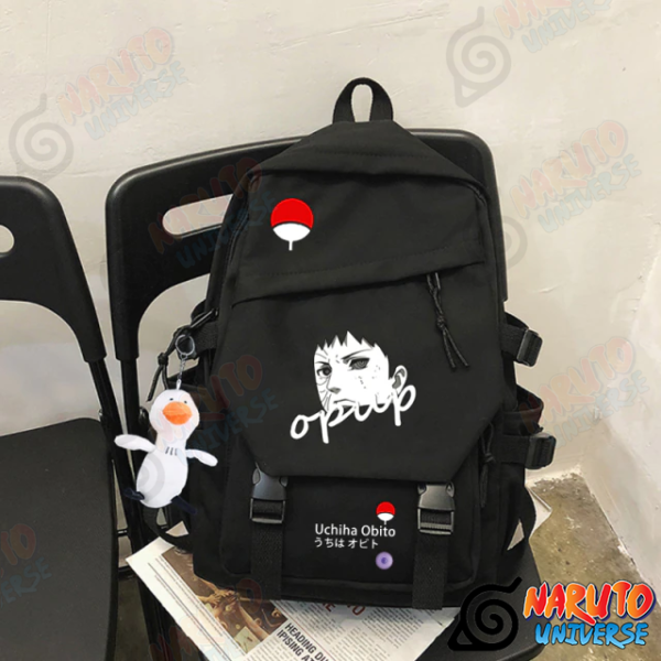 Naruto Bag Obito Uchiha Backpack - Naruto Merch by naruto-universe.com