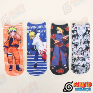 Naruto Socks Cosplay Naruto's Character 4pairs/lot - Naruto Merch by naruto-universe.com
