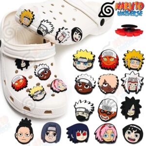 Naruto Stickers Naruto Shoe Charms - Naruto Merch by naruto-universe.com