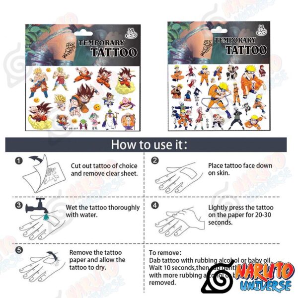 Naruto Seal Tattoo Pain - Naruto Merch by naruto-universe.com