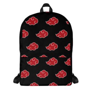 Akatsuki Red Cloud Symbols Backpack (1)