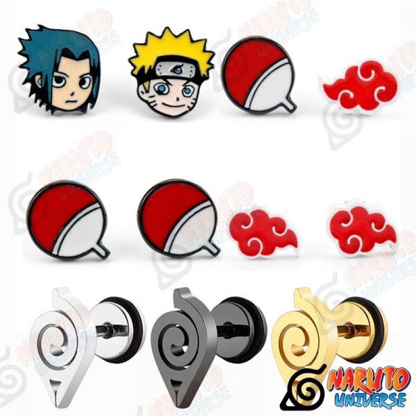 Naruto Earrings akatsuki