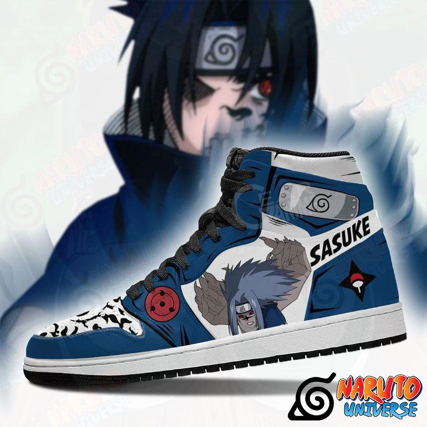 Sasuke Cursed Seal Of Heaven Custom Sneakers