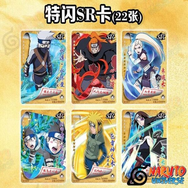 Naruto Card Game SSP Rare Golden - Naruto Merch Universe