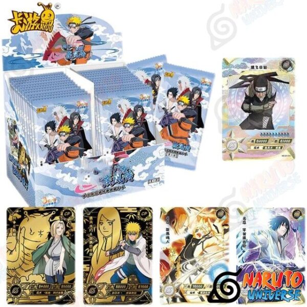 Naruto Cards Game Playing 100-180 Pcs Card Per Box - Naruto Merch Universe