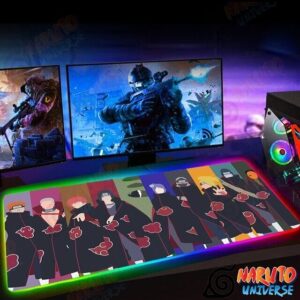 Naruto Mouse Pads Led Team Akatsuki - Naruto Merch Universe by naruto-universe.com