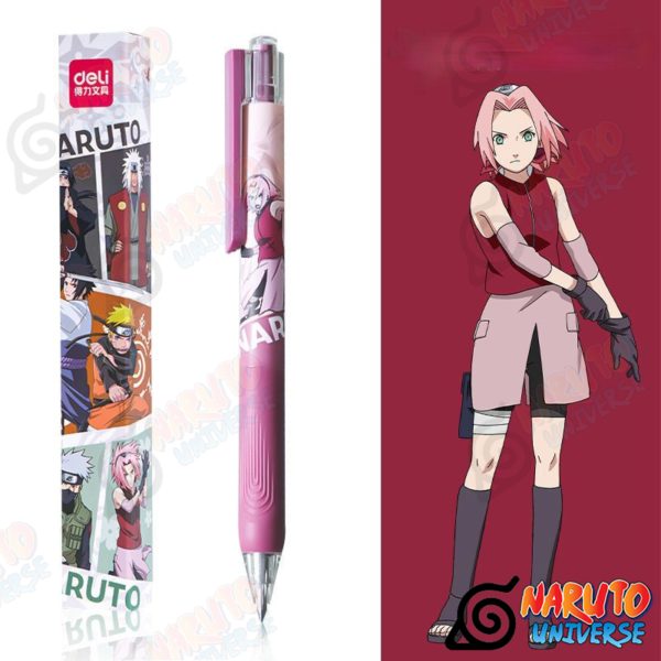 Naruto Pen Haruno Sakura (Gel Ink Pens) - Naruto Merch by naruto-universe.com