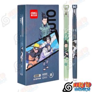 Naruto Pen Iruka and Neji (0.5mm Gel Pen - 2PCS) - Naruto Merch by naruto-universe.com
