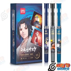 Naruto Pen Kakashi, Naruto and Sasuke (0.5mm Gel Pen - 3PCS) - Naruto Merch by naruto-universe.com