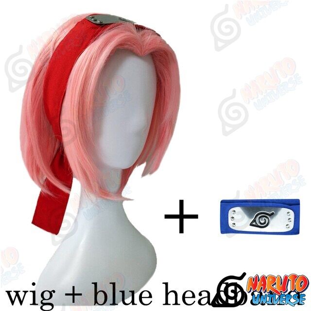 Wig & blue band
