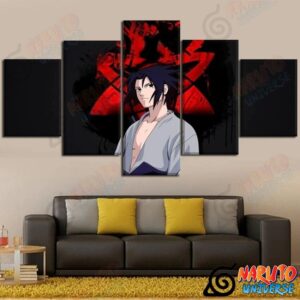 sasuke wall art