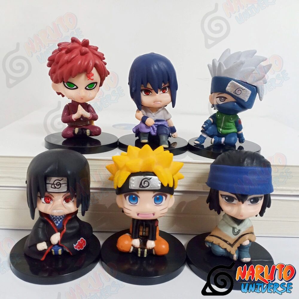 Naruto Mini Anime Figure 6Pcs/Set