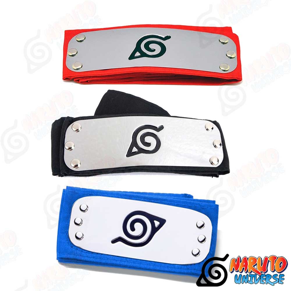 Naruto Hidden Leaf Headband Metal New Collection 2022 Naruto Merch