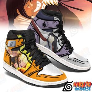Naruto and Hinata Custom Shoes