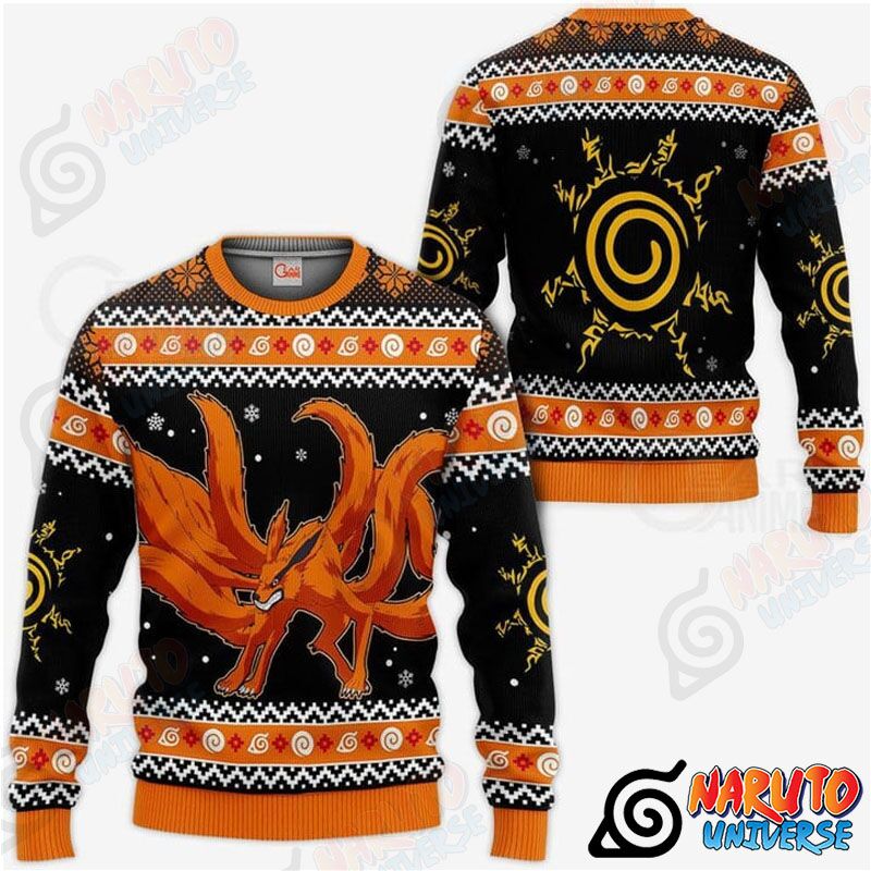 Naruto Christmas Sweater Kurama