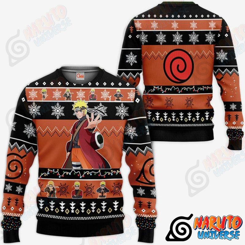 Naruto Sage Mode Ugly Christmas Sweater