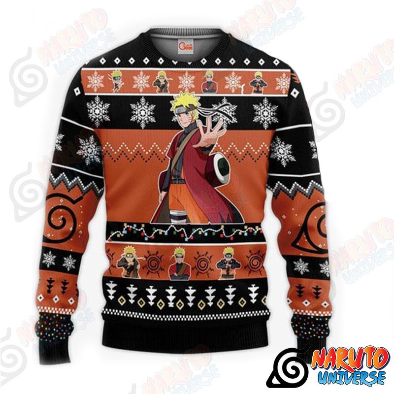 Naruto Sage Mode Ugly Christmas Sweater