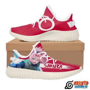 Haruno Sakura Custom Yeezy Shoes