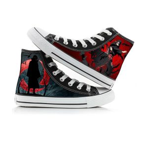 Itachi And Crows Custom Shoes