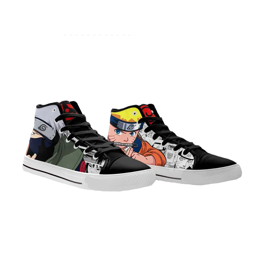 Kakashi And Naruto Shoes Custom