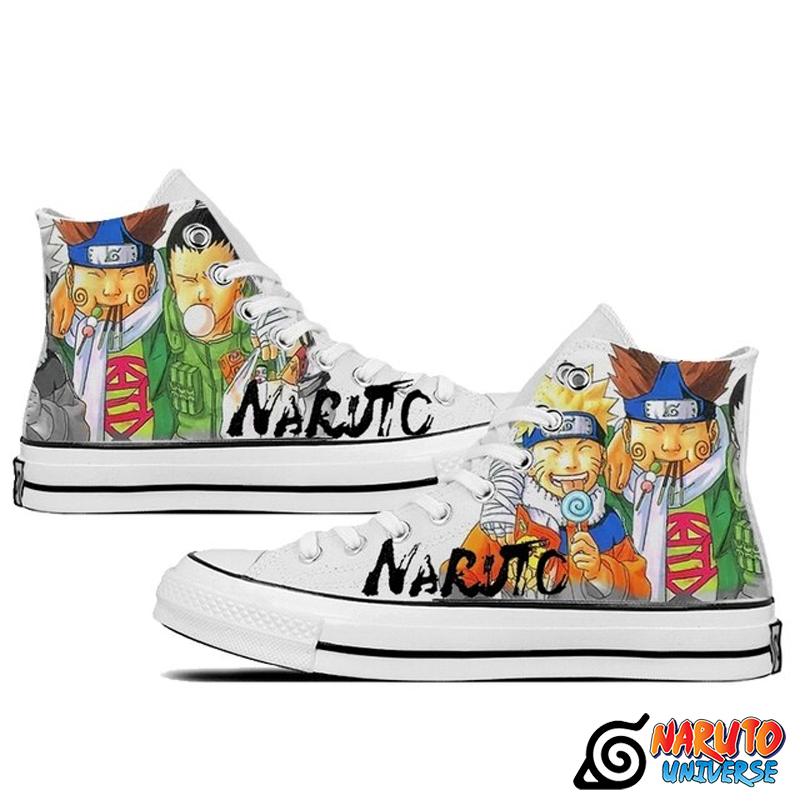 Naruto Choji Shikamaru Custom Shoes