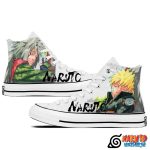 Naruto and Jiraiya Custom Shoes