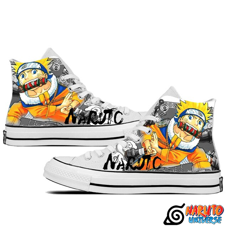 Ninja Kid Naruto Custom Shoes