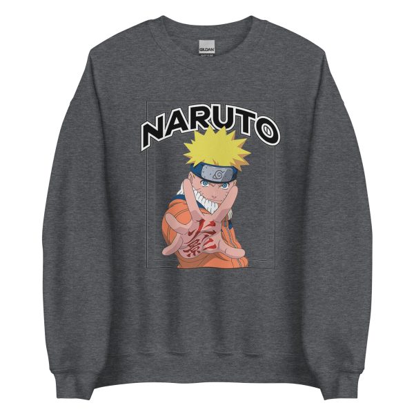 Naruto Kanji Palm Boy Sweatshirt