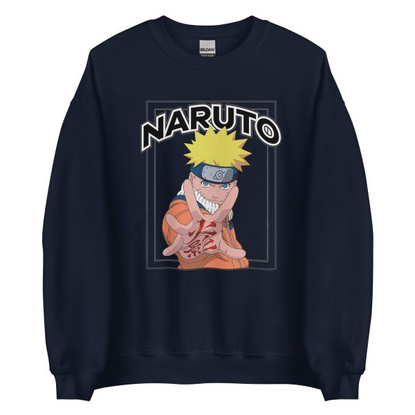 Naruto Kanji Palm Boy Sweatshirt